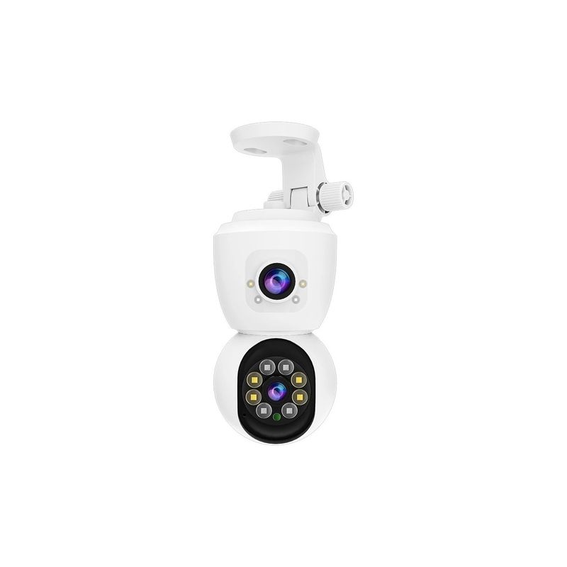 Casa si Gradina - Electrice - Smart Home - Camere de supraveghere - Camera de Supraveghere cu MicroSD 64 GB WiFi, Dubla, Model JT-8292, 1080p Full HD, Baby Monitor, cu Senzor de Miscare - Infinity.ro