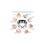 Ingrijire personala si Cosmetice - Sanatate si wellness - Articole wellness - Aparate si dispozitive de masaj - Aparat de Masaj Electromagnetic Pentru Gat si Spate, Alb, Design Ergonomic, 16 Niveluri de Intensitate - Infinity.ro