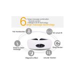 Ingrijire personala si Cosmetice - Sanatate si wellness - Articole wellness - Aparate si dispozitive de masaj - Aparat de Masaj Electromagnetic Pentru Gat si Spate, Alb, Design Ergonomic, 16 Niveluri de Intensitate - Infinity.ro