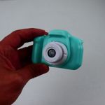 TV, Audio-Video si Foto - Aparate foto si accesorii - Aparate foto - Aparate foto DSLR - Aparat Digital cu Functie Foto/Video Pentru Copii, Plastic, Incarcare USB, Card Memorie, 9 cm, Turcoaz - Infinity.ro