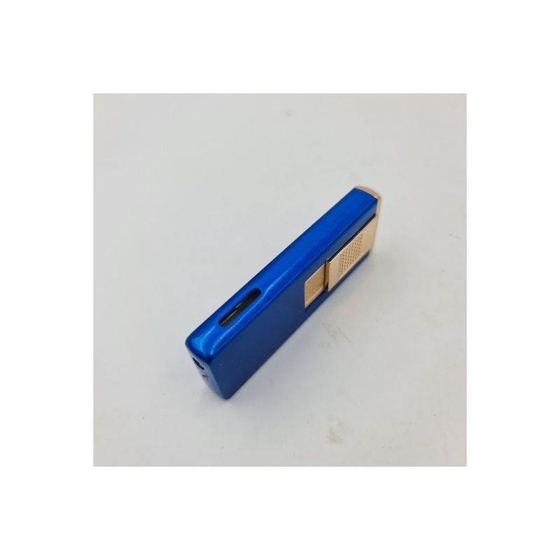 Market - Tutun si tigari - Articole si accesorii tutun - Bricheta Metalica Gravata, Personalizata cu Textul Tau, Gaz, Antivant, Reincarcabila, Albastra, Cutie - Infinity.ro