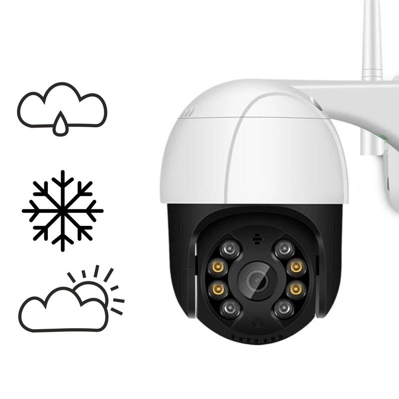 Casa si Gradina - Electrice - Smart Home - Camere de supraveghere - Camera de Supraveghere, Panou Solar , JT-8181XM, Rezistenta la Ploaie si Praf, Alb, Wifi IP66 - Infinity.ro