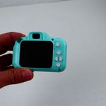 TV, Audio-Video si Foto - Aparate foto si accesorii - Aparate foto - Aparate foto DSLR - Aparat Digital cu Functie Foto/Video Pentru Copii, Plastic, Incarcare USB, Card Memorie, 9 cm, Turcoaz - Infinity.ro