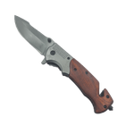 Sport si Outdoor - Camping - Cutite, bricege si accesorii - Cutite si bricege - Briceag cu Deschidere Manuala, Prindere Curea, Dispozitiv Spart Geam, Taiat Funii, 23 cm - Infinity.ro