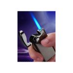 Market - Tutun si tigari - Articole si accesorii tutun - Bricheta metalica cu gaz, antivant, model flip, reincarcabila, negru, cutie, personalizata - Infinity.ro