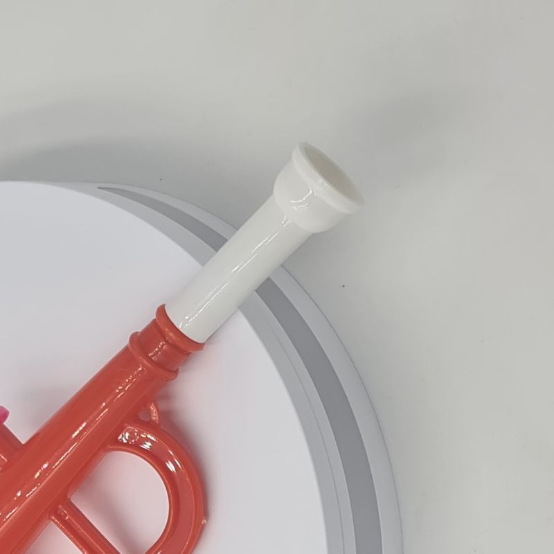 Jucarii, Copii si Bebe - Jucarii si jocuri - Jucarii de rol - Instrumente muzicale de jucarie - Jucarie trompeta, zgomot de trompeta, rosu, 30 x 10 cm, Dalimag - Infinity.ro