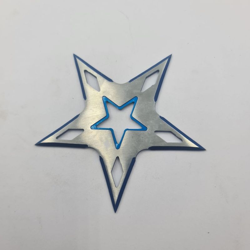 Sport si Outdoor - Camping - Cutite, bricege si accesorii - Cutite si bricege - Stea Ninja Pentru Aruncat la Tinta, Husa, Otel, 5 Colturi, 10 cm - Infinity.ro