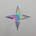 Sport si Outdoor - Camping - Cutite, bricege si accesorii - Cutite si bricege - Stea Ninja Pentru Aruncat la Tinta, Model Zimtat, 4 Colturi, Fade, 10 cm - Infinity.ro