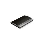 Carti si Birotica - Birotica - Accesorii de birou - Alte accesorii birou - Suport Metalic Pentru Carti de Vizita, Model Deosebit, 95 x 65 x 13 mm, Negru - Infinity.ro