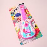 Jucarii, Copii si Bebe - Jucarii si jocuri - Jucarii de rol - Instrumente muzicale de jucarie - Chitara, roz, model haios elefant, pana pentru cantat - Infinity.ro