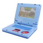 Jucarii, Copii si Bebe - Jucarii si jocuri - Jucarii & jocuri educative - Laptopuri, tablete si gadget-uri copii - Laptop de Jucarie cu Sunete si Lumini, Plastic, 20 cm, Albastru - Infinity.ro