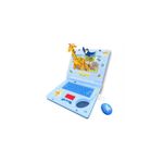 Jucarii, Copii si Bebe - Jucarii si jocuri - Jucarii & jocuri educative - Laptopuri, tablete si gadget-uri copii - Laptop de Jucarie cu Sunete si Lumini, Plastic, 20 cm, Albastru - Infinity.ro