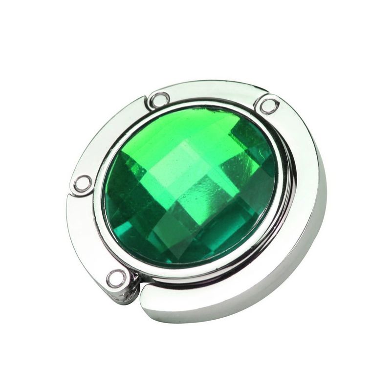 Fashion, accesorii si bijuterii - Femei - Accesorii femei - Alte accesorii femei - Carlig pentru geanta verde de mana, metal, masa - Infinity.ro