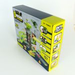 Jucarii, Copii si Bebe - Jucarii si jocuri - Seturi de constructie si cuburi - Seturi de constructie - Jucarie Dinozaur, Model Feroviar, 51 Piese, Pista, 25 cm, Multicolor - Infinity.ro