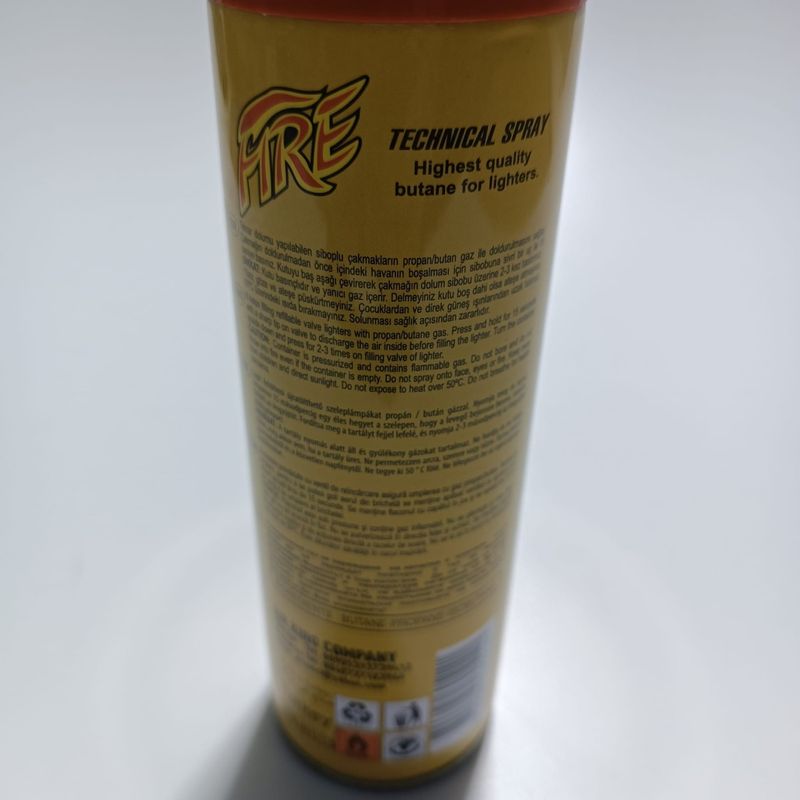 Market - Tutun si tigari - Articole si accesorii tutun - Gaz Fire Pentru Incarcat Brichete, 4 Capete, 270 ml - Infinity.ro