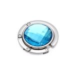 Fashion, accesorii si bijuterii - Femei - Accesorii femei - Alte accesorii femei - Carlig pentru geanta albastru de mana, metal, masa - Infinity.ro