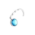 Fashion, accesorii si bijuterii - Femei - Accesorii femei - Alte accesorii femei - Carlig pentru geanta albastru de mana, metal, masa - Infinity.ro