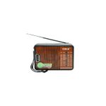 TV, Audio-Video si Foto - Portabile audio - Radio - Radio Vintage CMiK MK-607B, 4 Benzi AM/FM/SW1-2, Portabil, Design Clasic, Imitatie Lemn - Infinity.ro