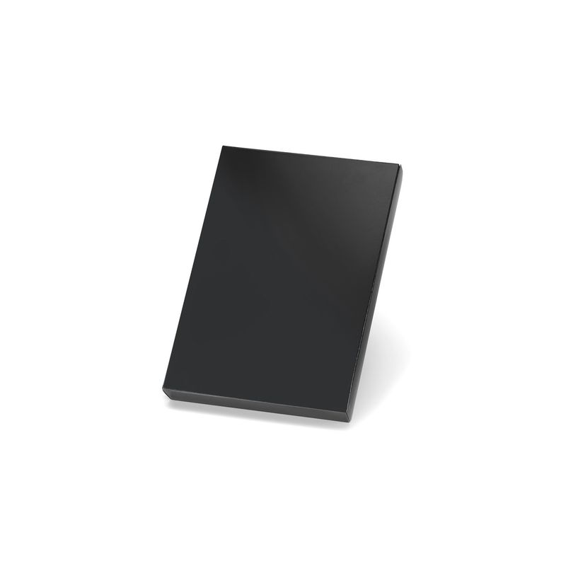 Carti si Birotica - Birotica - Accesorii de birou - Alte accesorii birou - Port card dublu din metal si piele in cutie - Infinity.ro