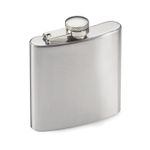 Casa si Gradina - Bucatarie si vesela - Cani si pahare - Sticle - Plosca otel inoxidabil 6oz 170 ml pentru bauturi fine, gri - Infinity.ro