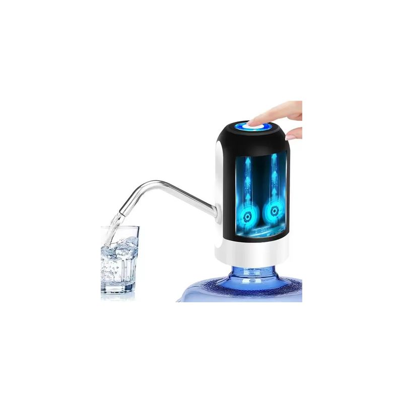 Casa si Gradina - Mobilier - Organizare si depozitare - Dozatoare/dispensere de apa - Pompa Electrica pentru Dozarea Apa, USB, cu Touch Control, Acumulator 800 mAh - Infinity.ro