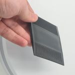 Ingrijire personala si Cosmetice - Ingrijire personala - Ingrijire par - Perii de par si piepteni - Pieptan paduchi, negru, model simplu, negru, 8 x 9 cm - Infinity.ro