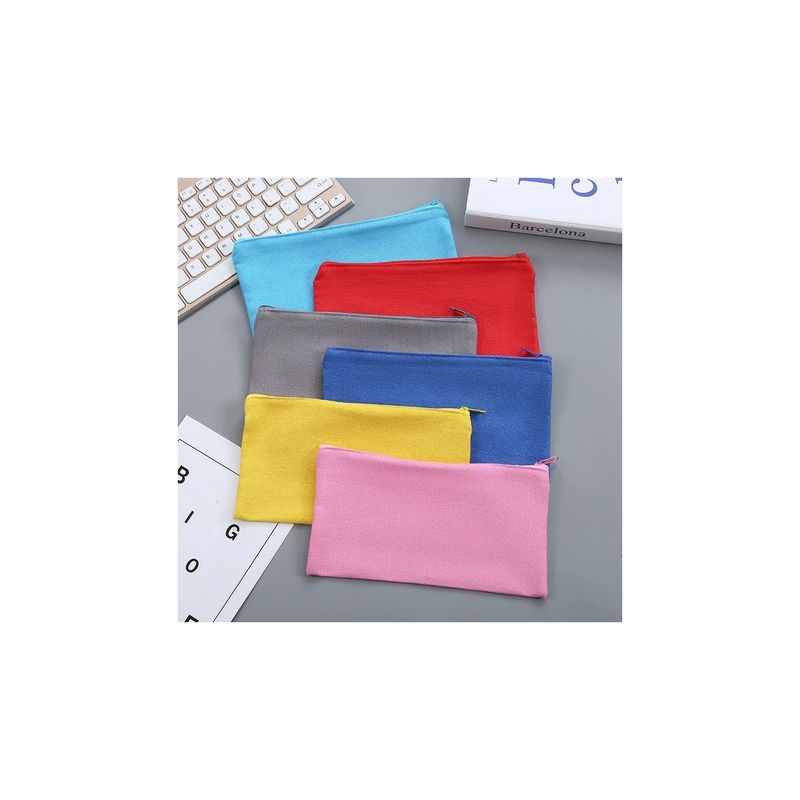 Carti si Birotica - Rechizite - Penare - Penar cu fermoar, geanta cosmetice, gri, 21x11 cm - Infinity.ro