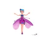 Jucarii, Copii si Bebe - Jucarii si jocuri - Papusi si accesorii - Papusi - Papusa Pixie zburatoare, cu aripi, USB, ABS, 6 ani+, Mov - Infinity.ro