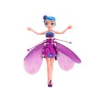 Jucarii, Copii si Bebe - Jucarii si jocuri - Papusi si accesorii - Papusi - Papusa Pixie zburatoare, cu aripi, USB, ABS, 6 ani+, Mov - Infinity.ro