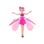 Jucarii, Copii si Bebe - Jucarii si jocuri - Papusi si accesorii - Papusi - Papusa Pixie zburatoare, cu aripi, USB, ABS, 6 ani+, Roz - Infinity.ro