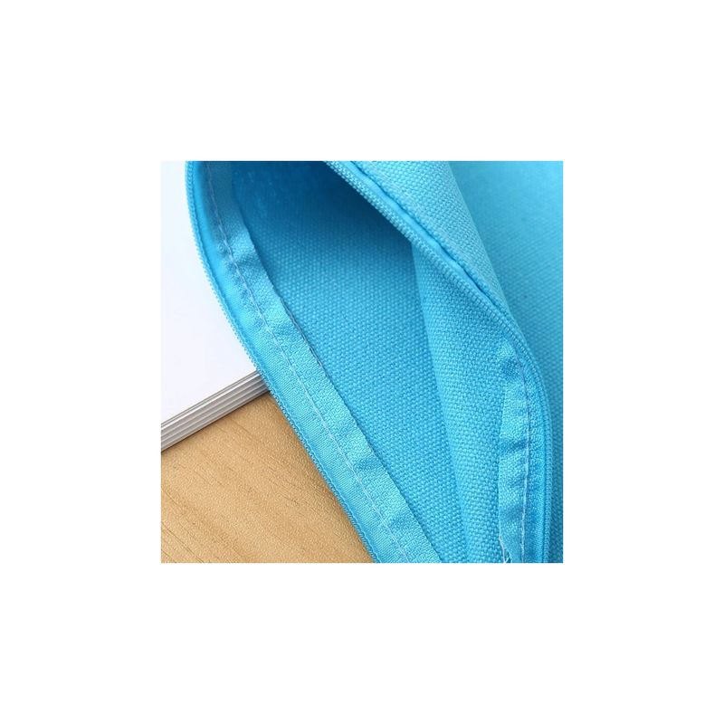 Carti si Birotica - Rechizite - Penare - Penar cu fermoar, geanta cosmetice, albastru, 21x11 cm - Infinity.ro