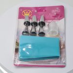 Casa si Gradina - Bucatarie si vesela - Ustensile bucatarie - Ustensile ornare prajituri - Ornare tort, model simplu, 6 capete, punga, 4 x 4 cm, M4 - Infinity.ro