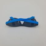 Fashion, accesorii si bijuterii - Barbati - Accesorii barbati - Ochelari de soare barbati - Ochelari de Soare cu Lentile Negre, Plastic, Model Simplu, Negru/Albastru, 14 cm - Infinity.ro