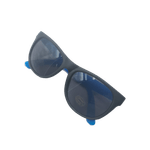 Fashion, accesorii si bijuterii - Barbati - Accesorii barbati - Ochelari de soare barbati - Ochelari de Soare cu Lentile Negre, Plastic, Model Simplu, Negru/Albastru, 14 cm - Infinity.ro