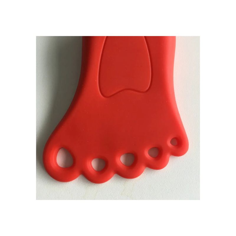 Casa si Gradina - Constructii - Usi interior, exterior si garaj - Accesorii usi - Opritor Usa, Model Talpa, Plastic, 11 cm, Rosu - Infinity.ro