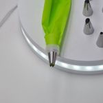 Casa si Gradina - Bucatarie si vesela - Ustensile bucatarie - Ustensile ornare prajituri - Ornare tort, model simplu, 12 capete, punga, 4 x 4 cm, M2 - Infinity.ro