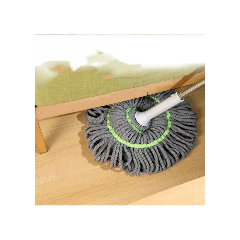Market - Curatenie si intretinere casa - Produse menaj - Mopuri - Mop Profesional cu Stoarcere Automata, Microfibra Ultra-absorbanta, Maner 120 cm - Infinity.ro