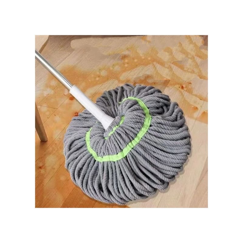 Market - Curatenie si intretinere casa - Produse menaj - Mopuri - Mop Profesional cu Stoarcere Automata, Microfibra Ultra-absorbanta, Maner 120 cm - Infinity.ro