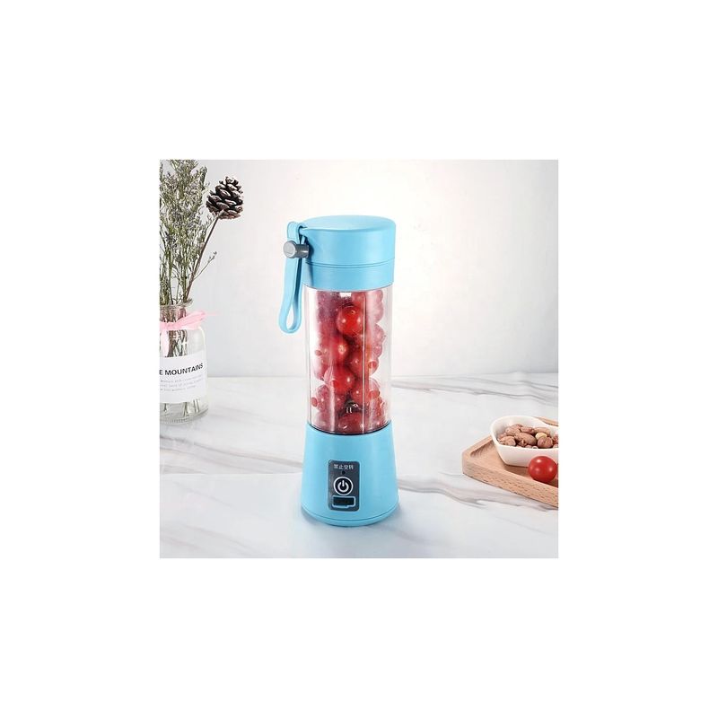 Electronice si Electrocasnice - Electrocasnice bucatarie - Mixere, tocatoare & roboti de bucatarie - Blendere si mini tocatoare - Mini Blender cu Acumulator Reincarcabil USB, Pentru Fructe si Smoothie - Infinity.ro
