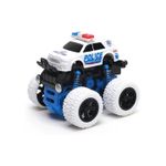 Jucarii, Copii si Bebe - Jucarii si jocuri - Vehicule si jucarii cu telecomanda - Masinute - Masinuta off-road 4 x 4, monster truck, Politie, alb - Infinity.ro