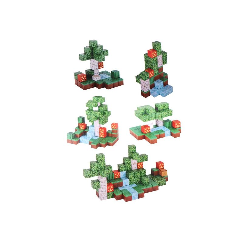 Jucarii, Copii si Bebe - Jucarii si jocuri - Jucarii & jocuri educative - Jucarii interactive - Minecube Inteligent Cuburi Magnetice de Constructie Craft, 48 buc - Infinity.ro