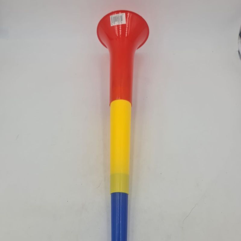 Casa si Gradina - Decoratiuni - Decoratiuni petrecere - Coifuri si suflatori - Vuvuzela goarna tricolor,pentu stadion, petreceri, 60 cm - Infinity.ro