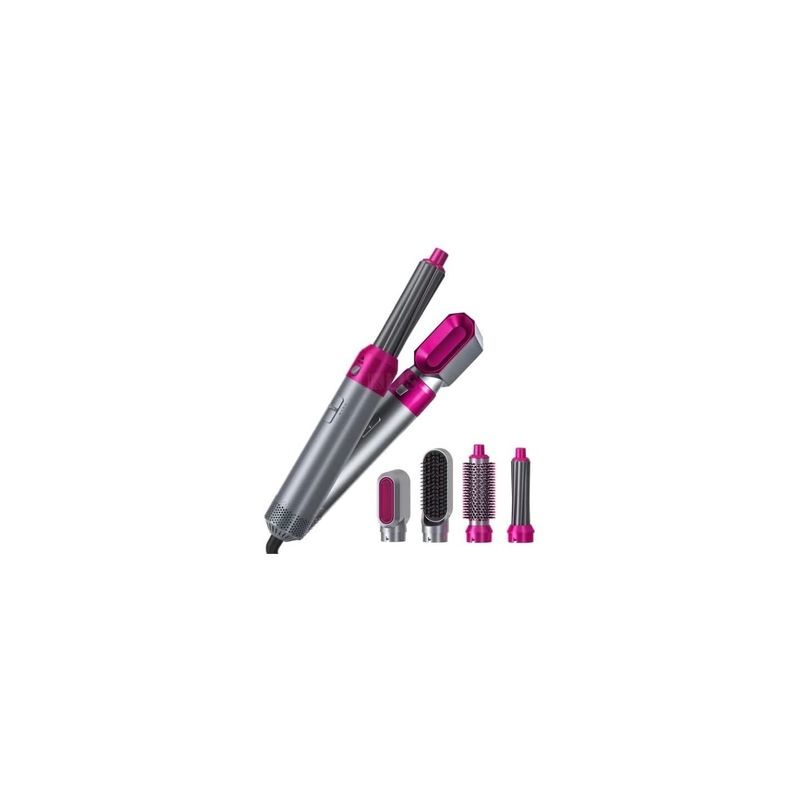 Ingrijire personala si Cosmetice - Aparate & accesorii ingrijire personala - Hair styling - Uscatoare de par - Uscator de Par cu Perie Styler Profesional 5 in 1, Functii Complete de Coafat - Infinity.ro