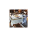 Fashion, accesorii si bijuterii - Copii - Articole botez - Trusouri si accesorii botez - Tul pentru decor cristelnita, trandafiri sapun roz si albi, 230 cm - Infinity.ro