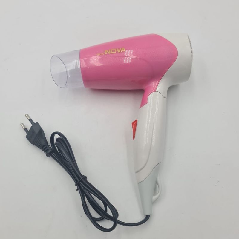 Ingrijire personala si Cosmetice - Aparate & accesorii ingrijire personala - Hair styling - Uscatoare de par - Uscator de par, Feon, Maner Pliabil, 2 Trepte, 1000 W, Roz - Infinity.ro