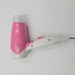 Ingrijire personala si Cosmetice - Aparate & accesorii ingrijire personala - Hair styling - Uscatoare de par - Uscator de par, Feon, Maner Pliabil, 2 Trepte, 1000 W, Roz - Infinity.ro