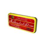 Carti si Birotica - Rechizite - Instrumente geometrice - Trusa de Geometrie cu 7 Piese, Compas si Alte Accesorii, Cutie Metalica - Infinity.ro