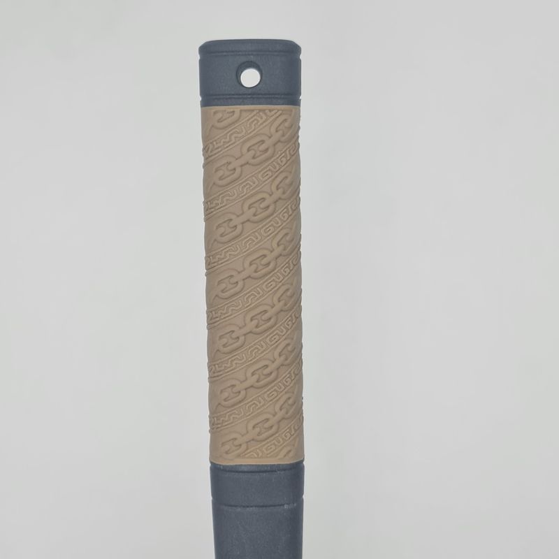 Casa si Gradina - Gradinarit si plante - Unelte gradinarit - Topoare - Topor autoaparare 33cm 2 taisuri maner cauciuc model cu lant maro - Infinity.ro