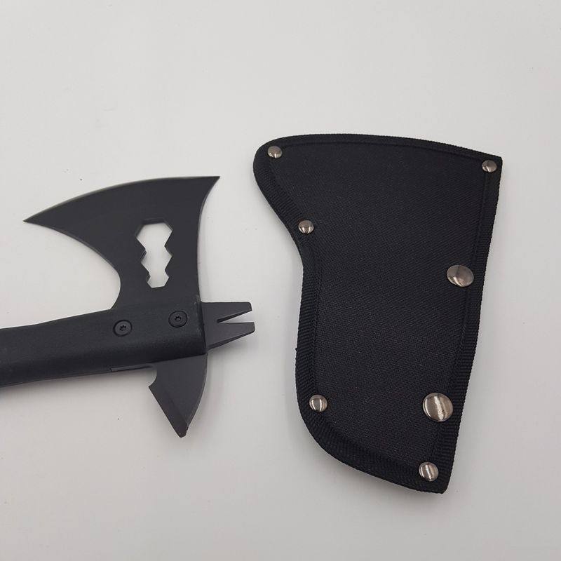 Casa si Gradina - Gradinarit si plante - Unelte gradinarit - Topoare - Topor autoaparare mutifunctional, 33 cm, Dalimag, 2 taisuri - Infinity.ro