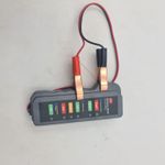 Auto si Moto - Reparatii si depanare - Scule auto - Testere si multimetre - Tester Pentru Baterie Auto, 12 volt, Lungime Cablu 35 cm, Negru, 13 cm - Infinity.ro